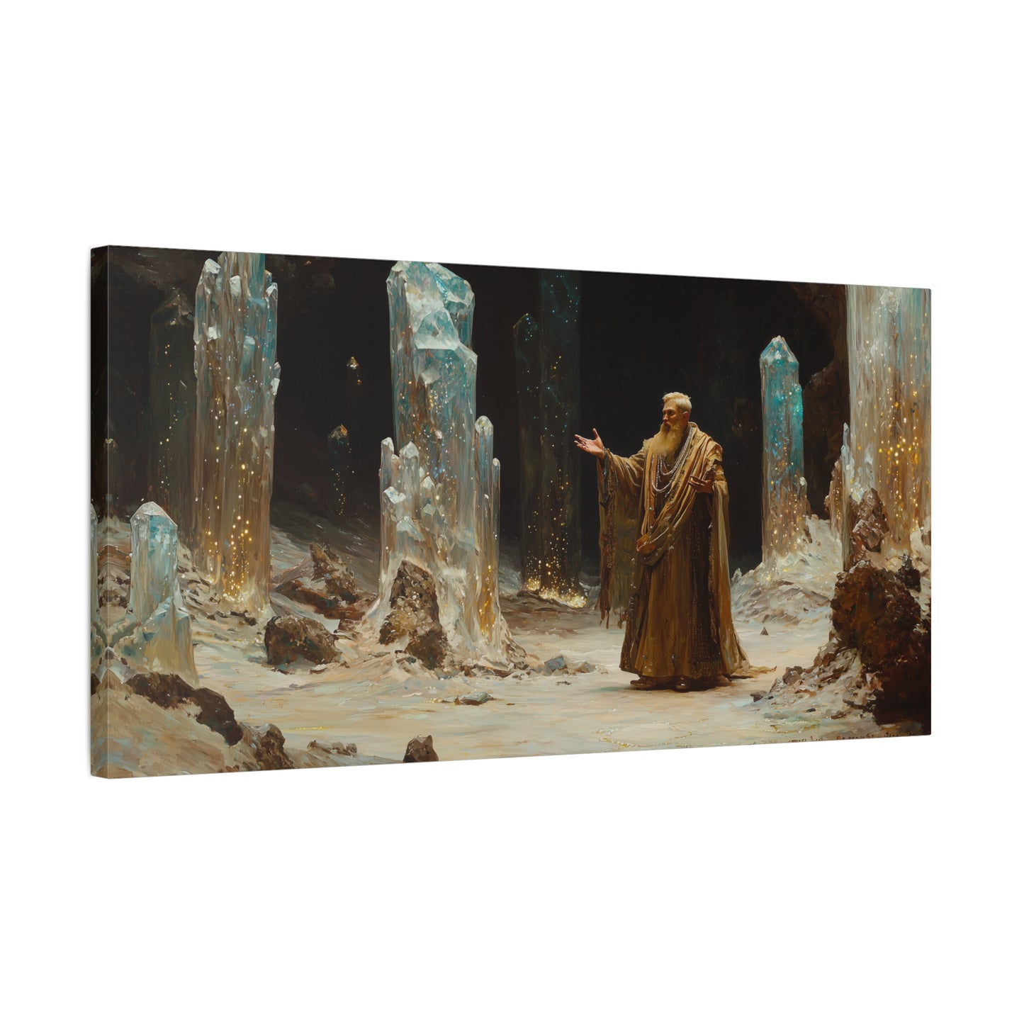 The Crystal Halls Canvas Print