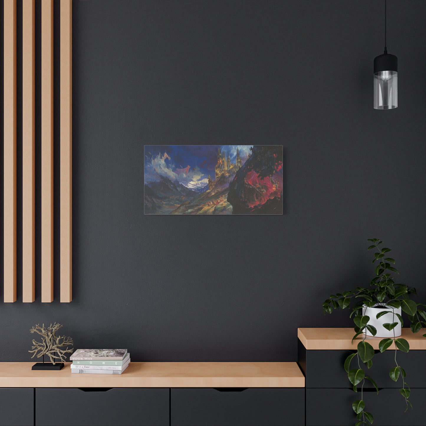 The Shire's Twilight Canvas Print