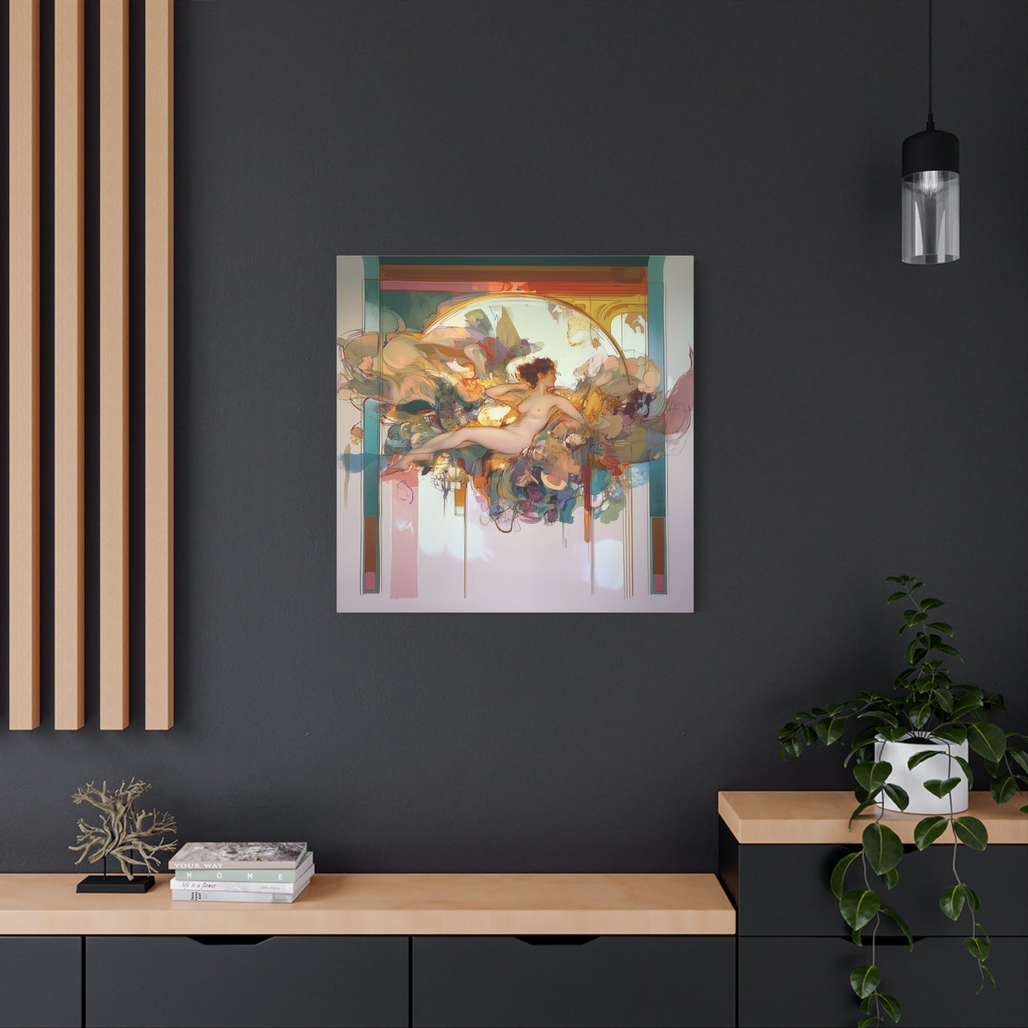 The Dreaming Muse Canvas Print