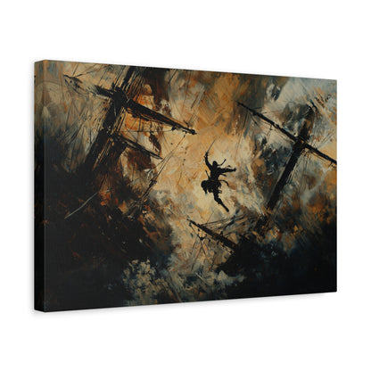 The Wild Pursuit Canvas Print