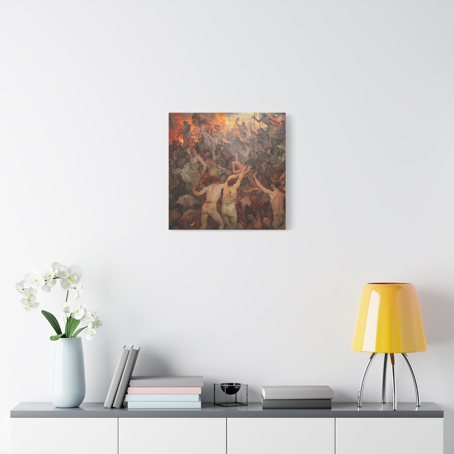 Dance of Chaos Canvas Print