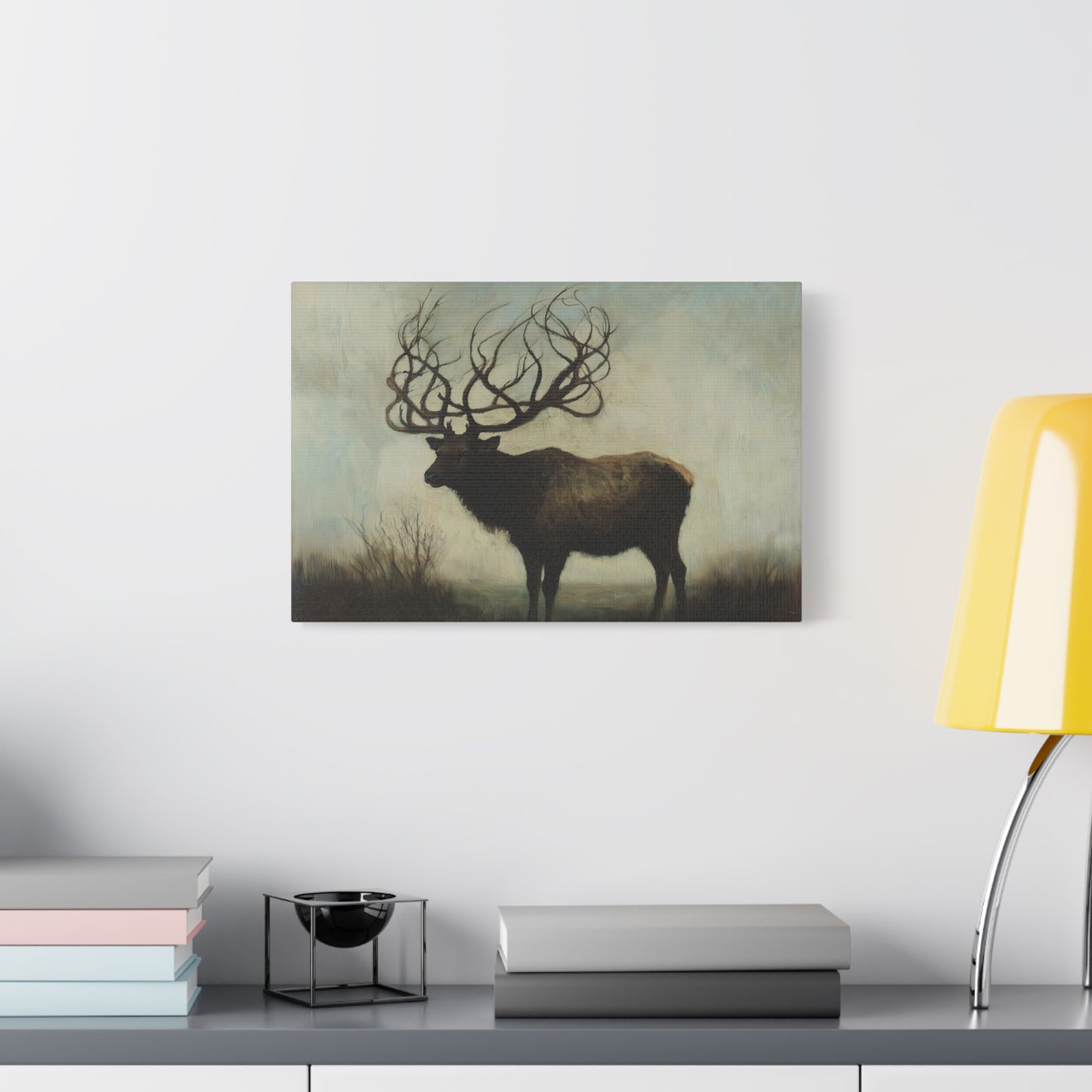 Stag of Yore Canvas Print