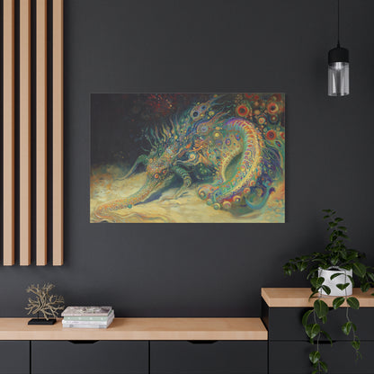 Serpent of Dreams Canvas Print