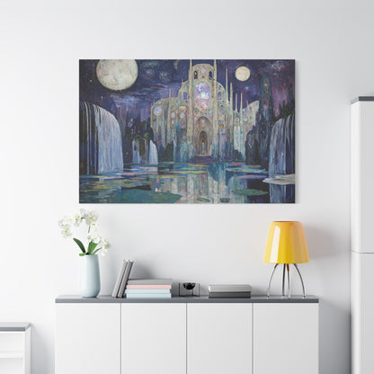 Eldritch Citadel Canvas Print