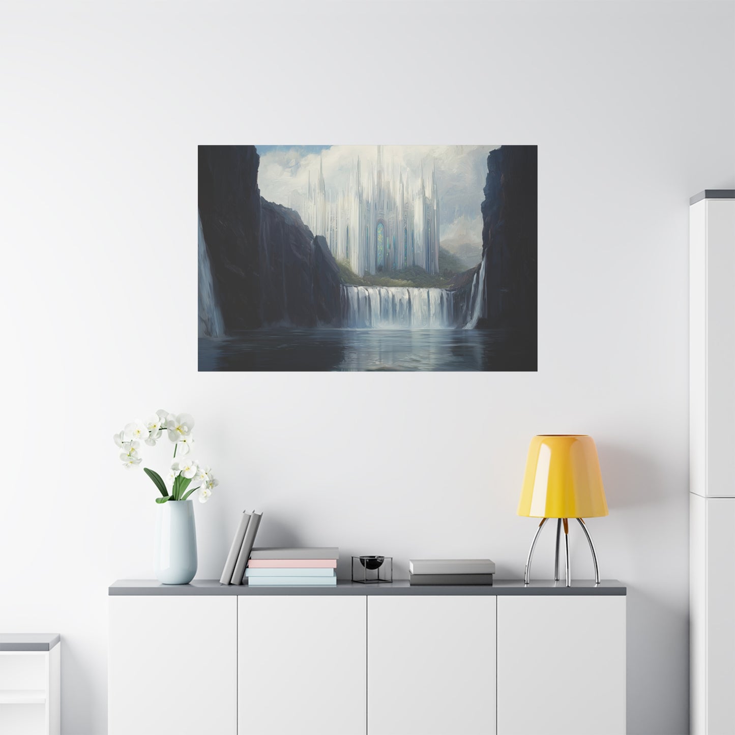 Silent Fortress Canvas Print