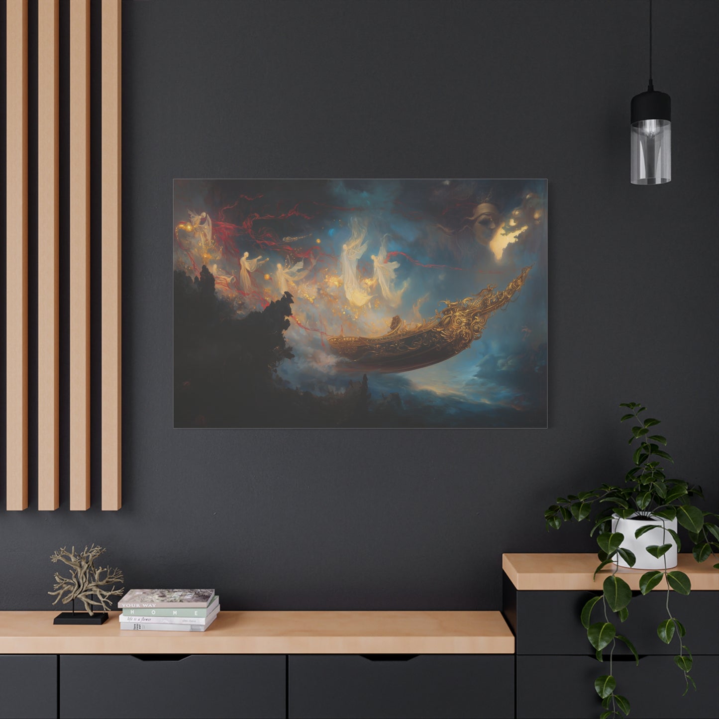 The Dreaming Vessel Canvas Print