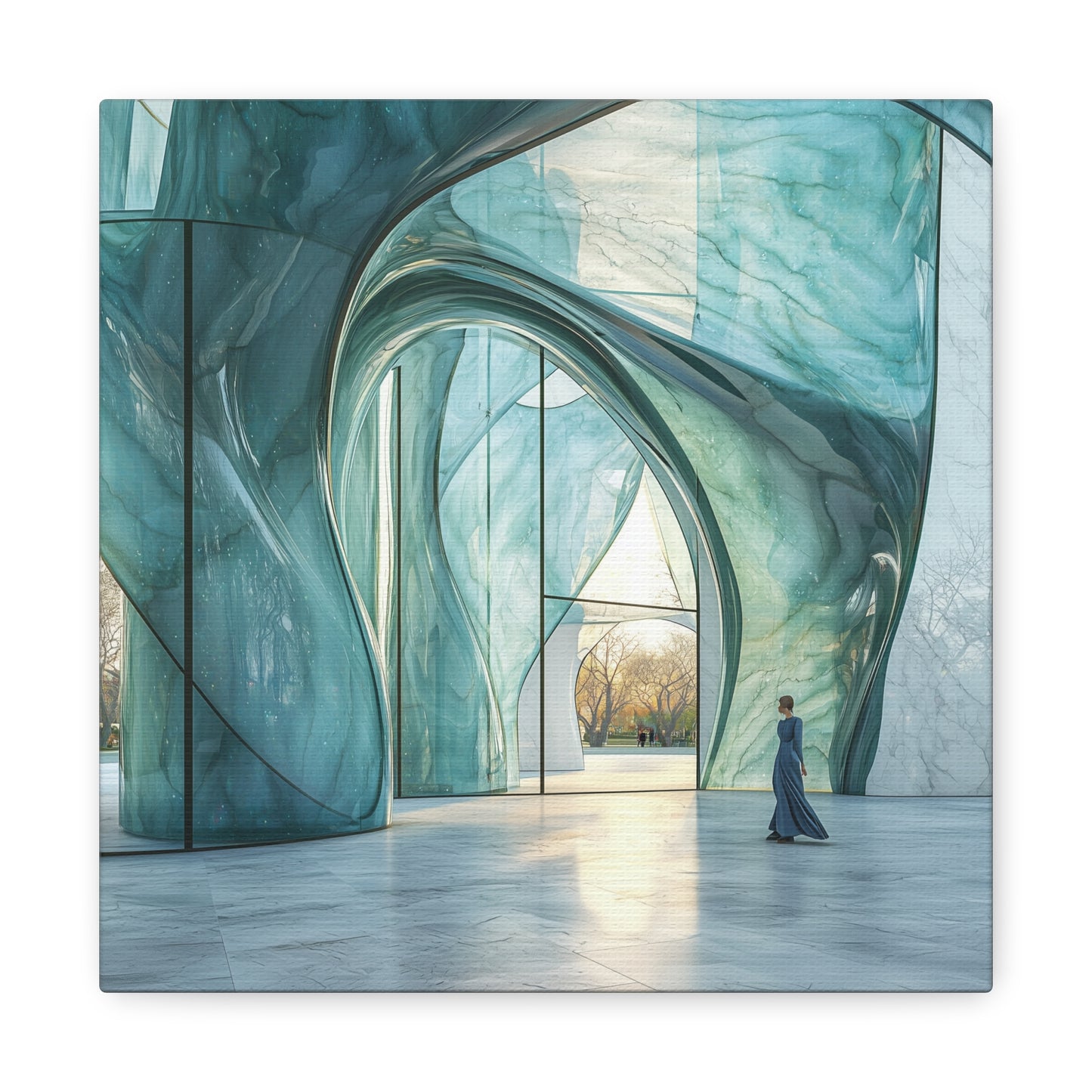 The Balanced Passage Canvas Print