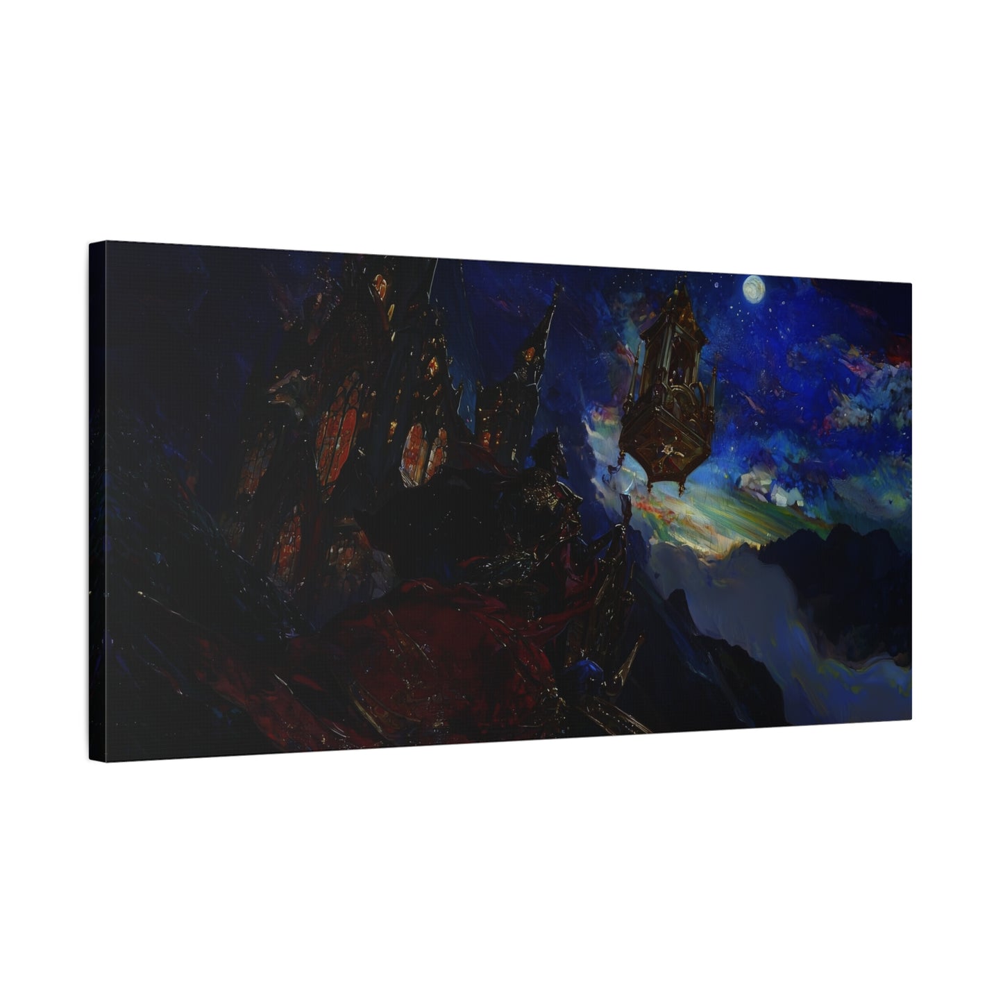 Shadowed Aegis Canvas Print