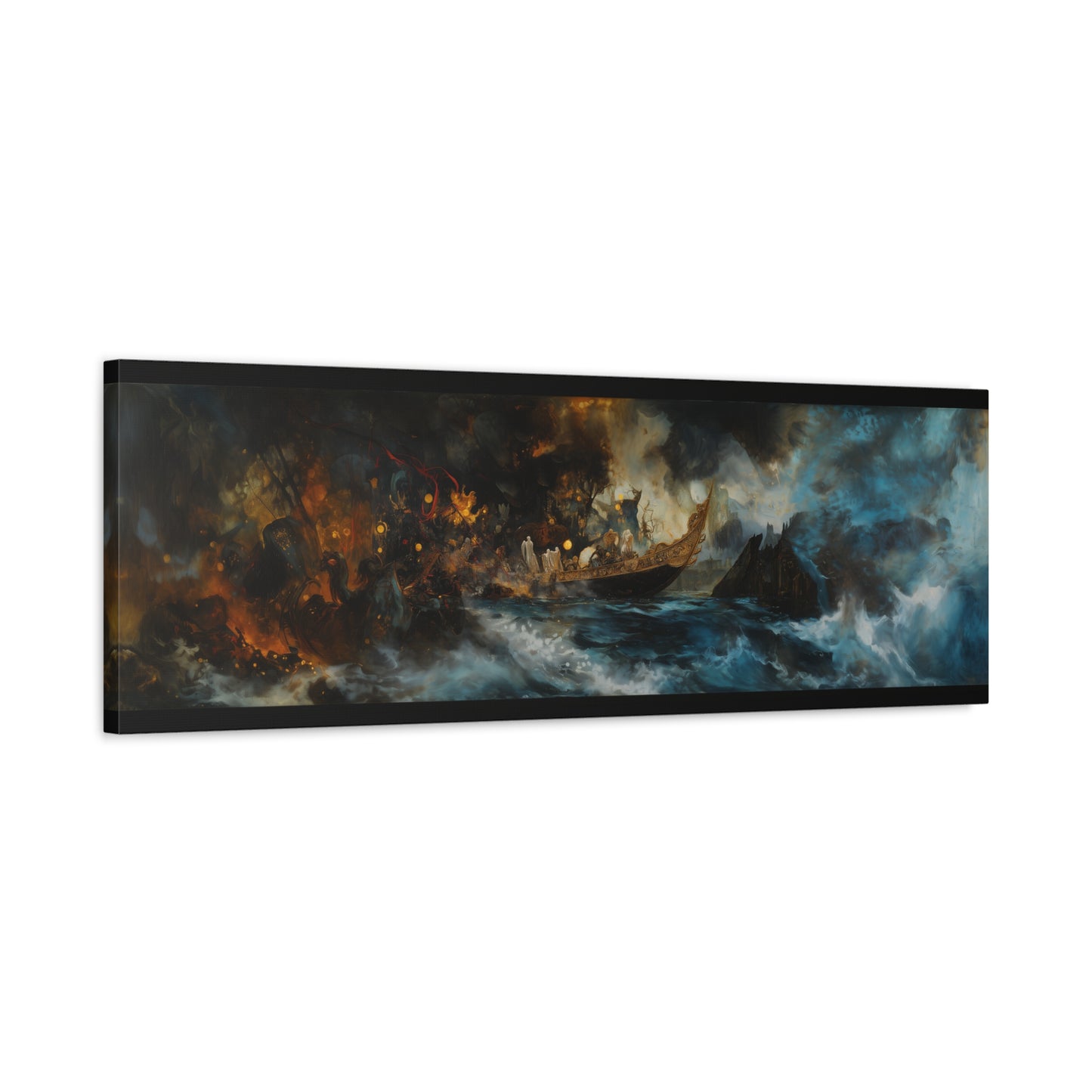 Balance in Tempest Canvas Print