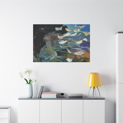 Silent Flight Canvas Print