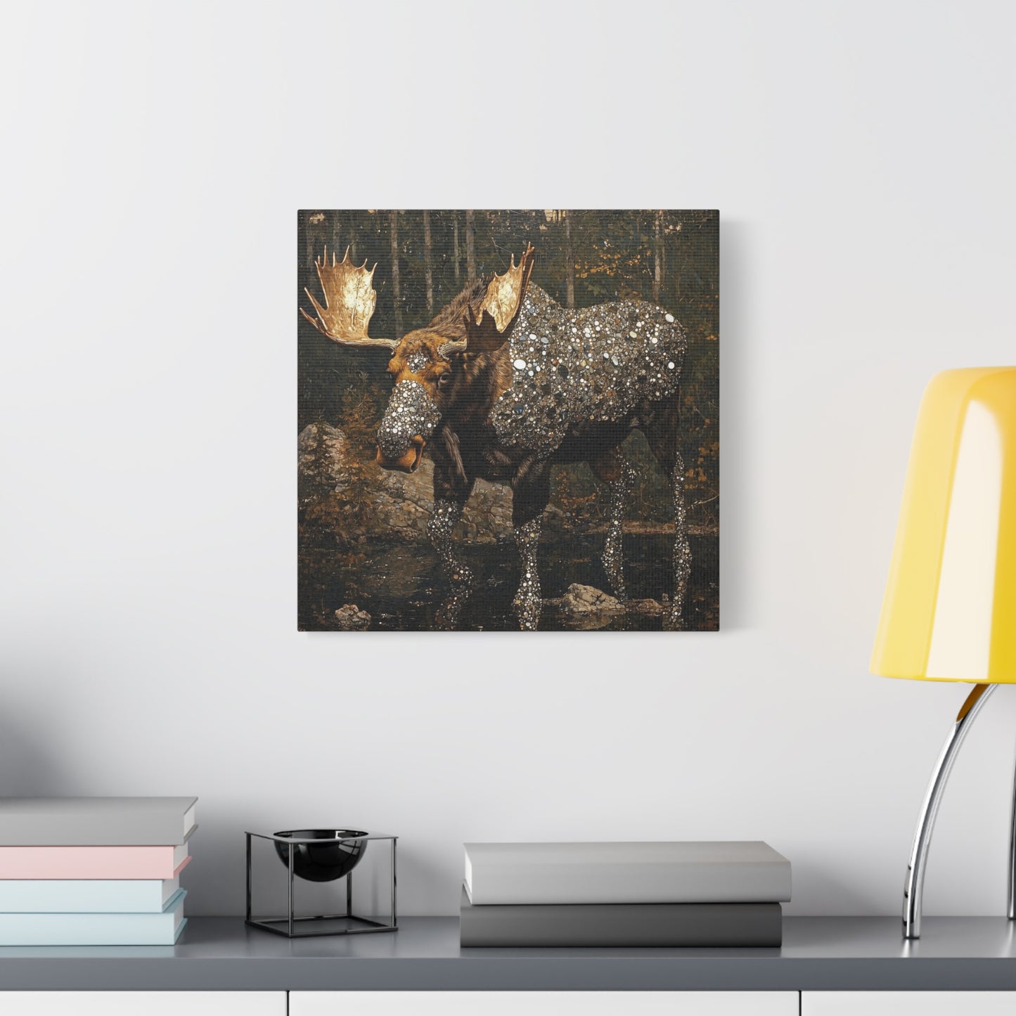 Antlered Lore Canvas Print