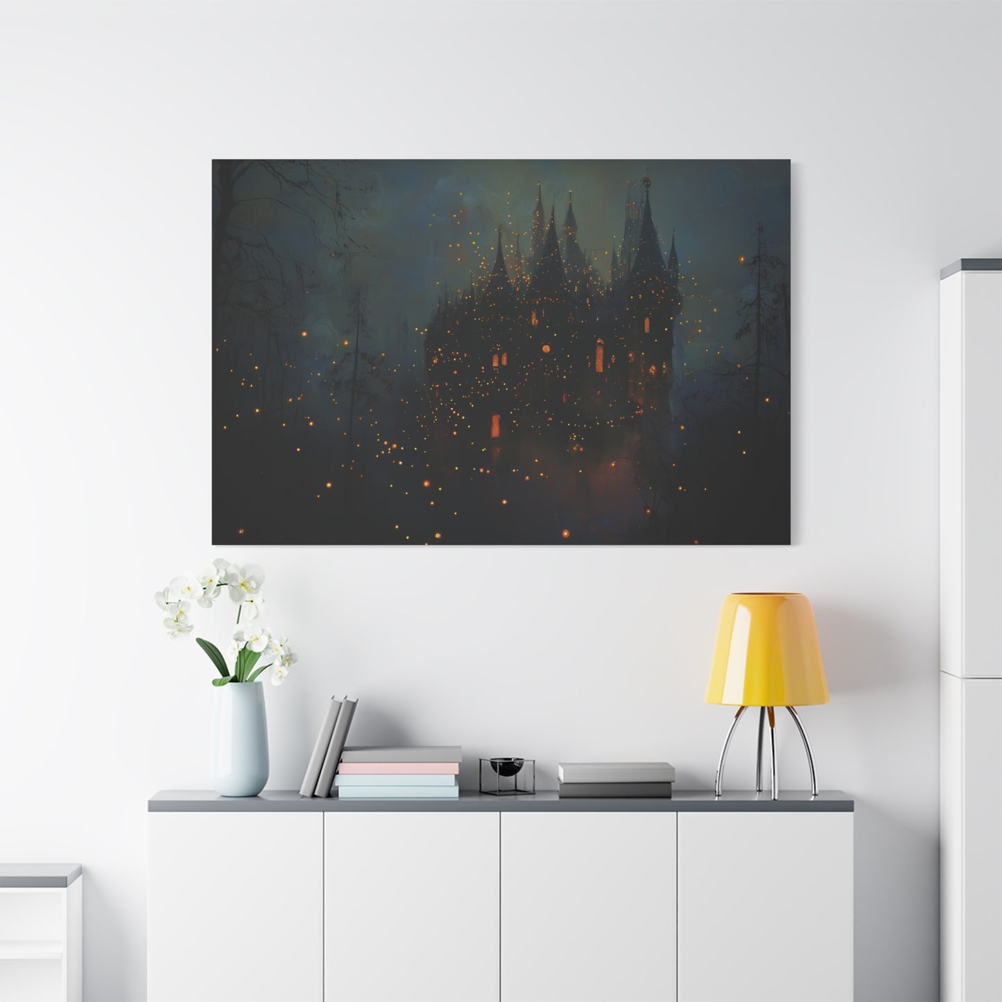 Towers of Twilight Canvas Print