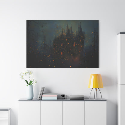 Towers of Twilight Canvas Print