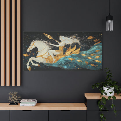 The Starry Tide Canvas Print