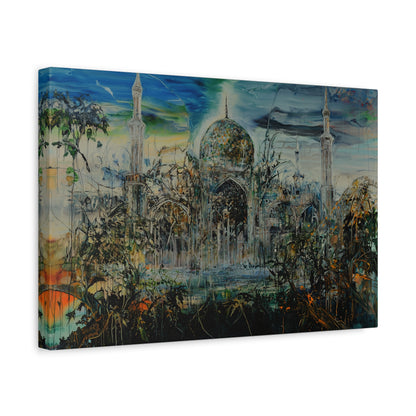 Serene Edifice Canvas Print