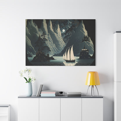 Silent Passage Canvas Print