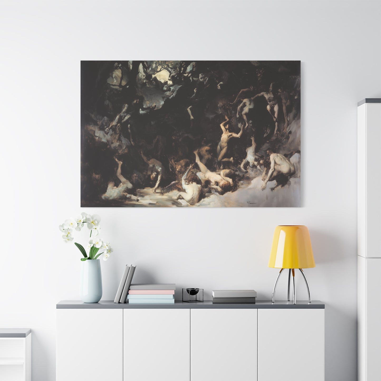 Shadows of Reverie Canvas Print