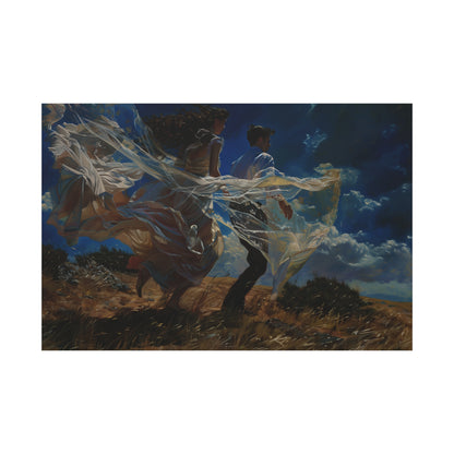 The Dance of Dreams Canvas Print