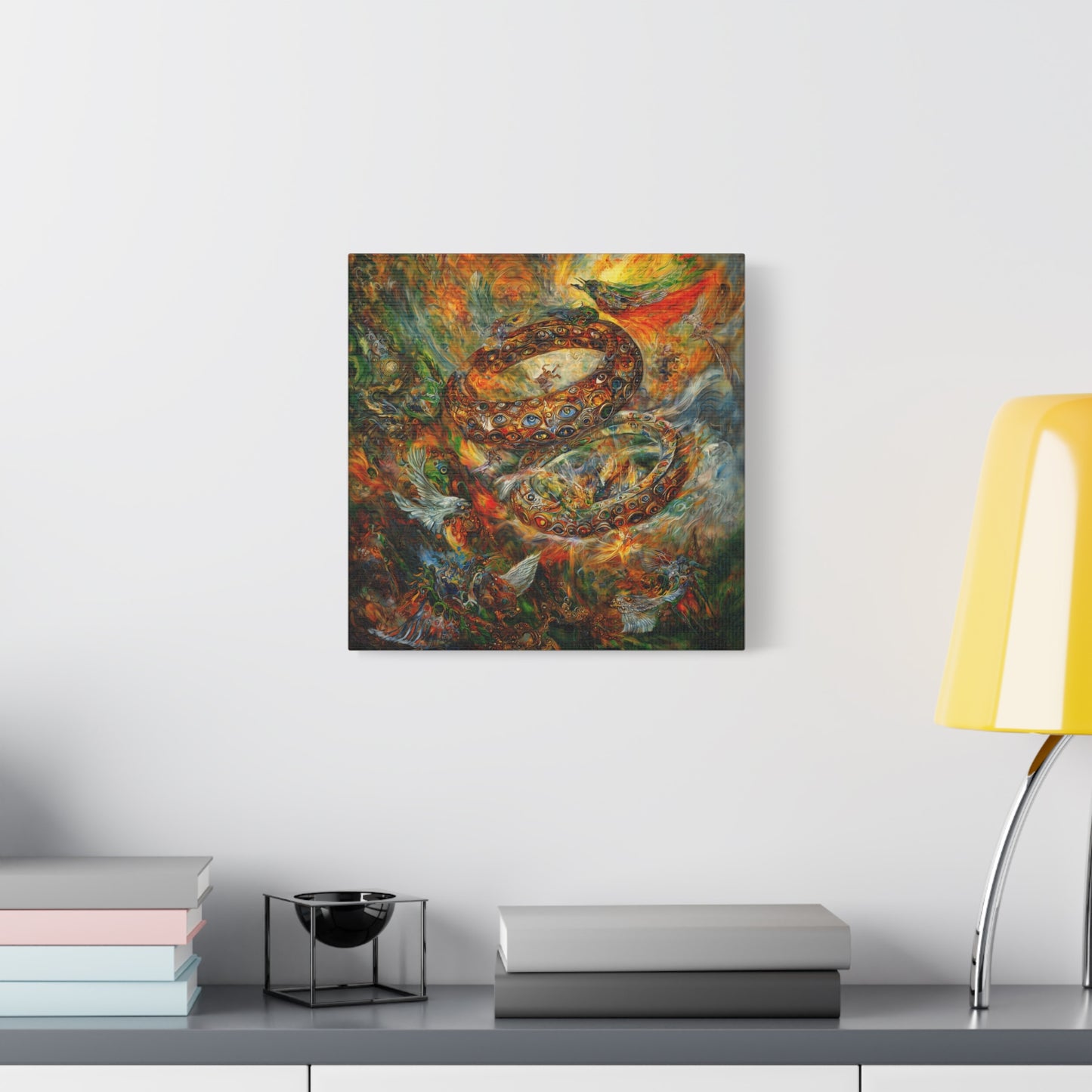 The Phoenix Rings Canvas Print