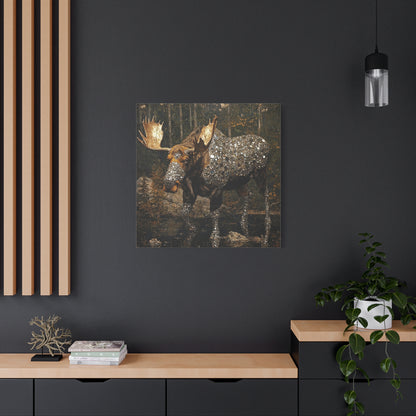 Antlered Lore Canvas Print