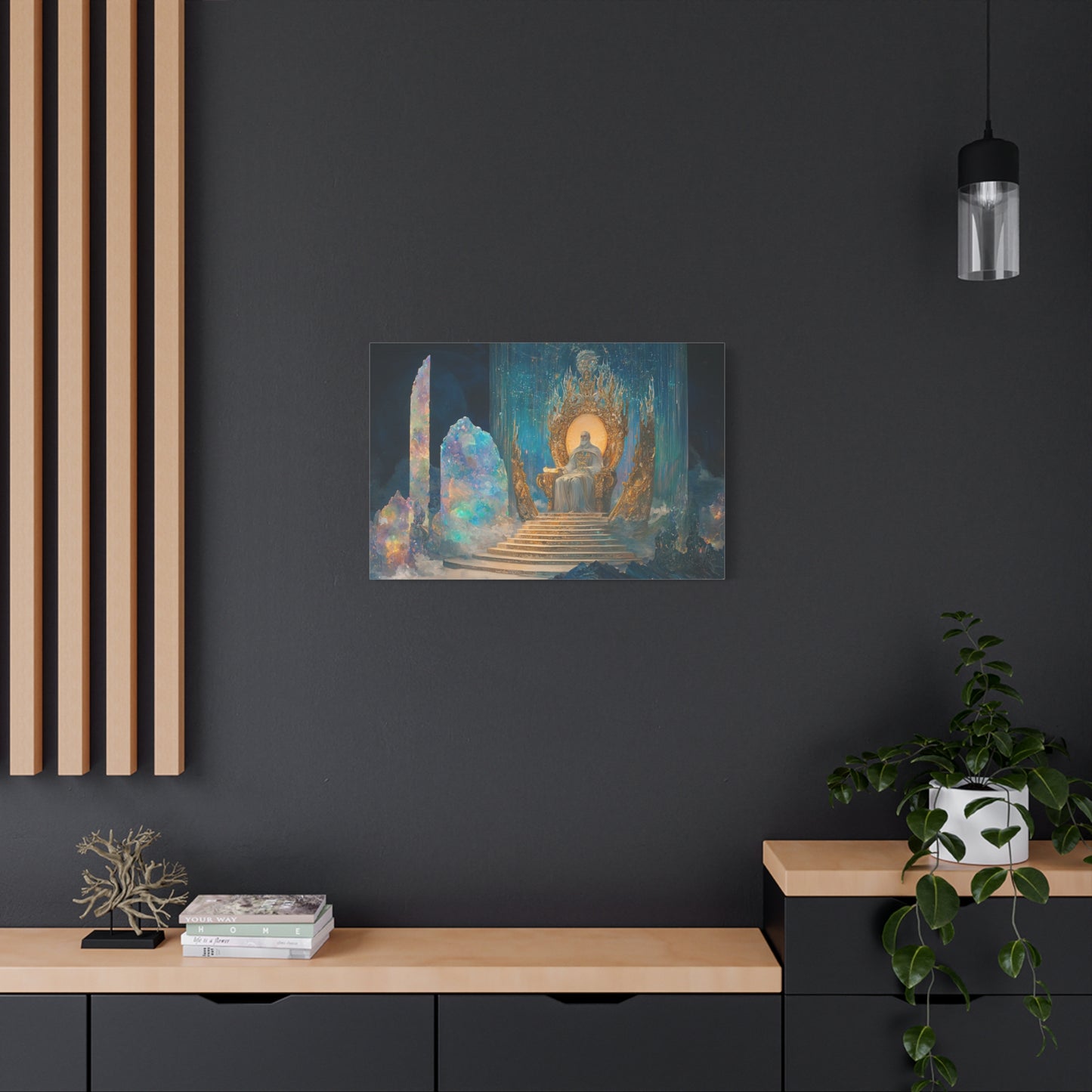 Throne of Arda Canvas Print