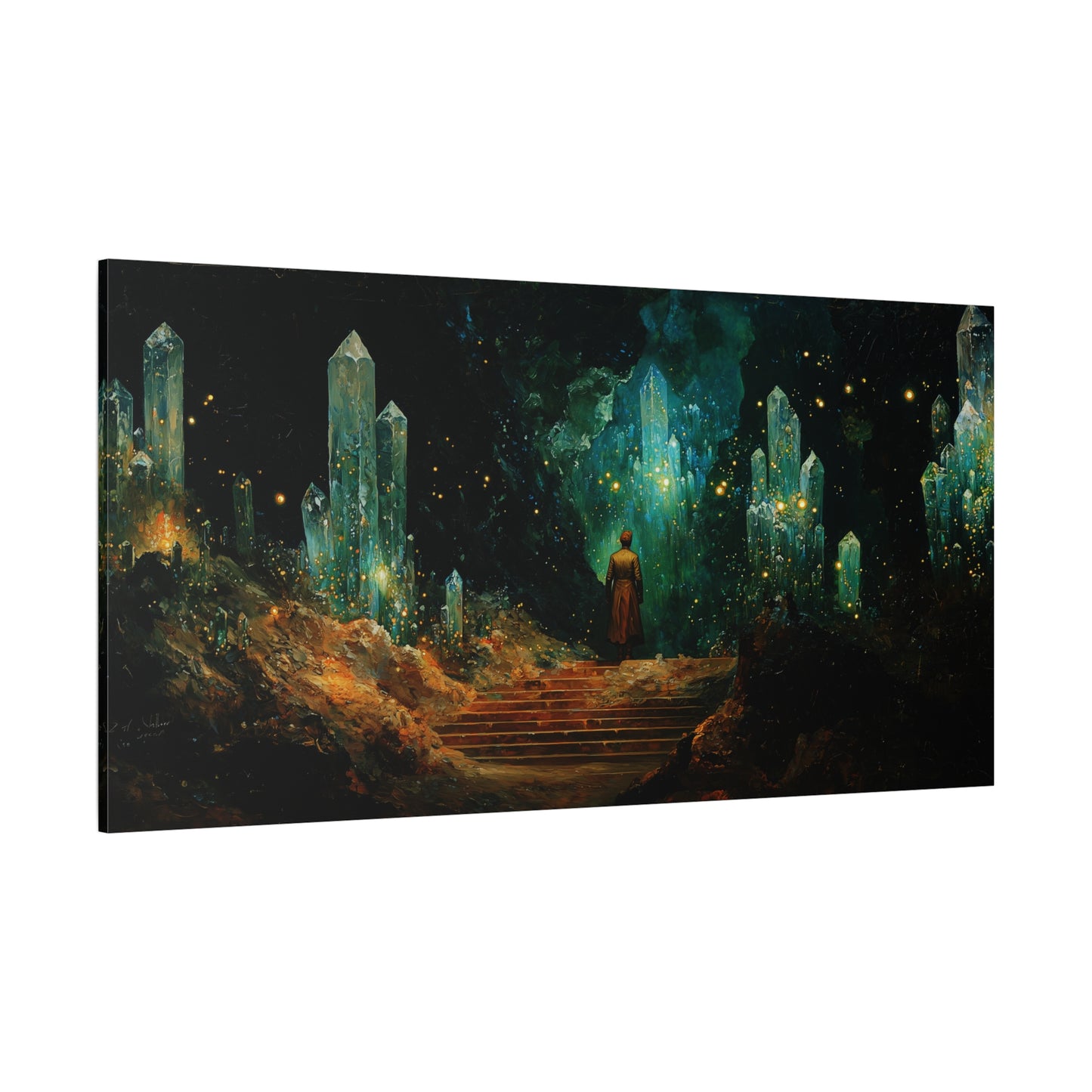 The Starglow Caverns Canvas Print