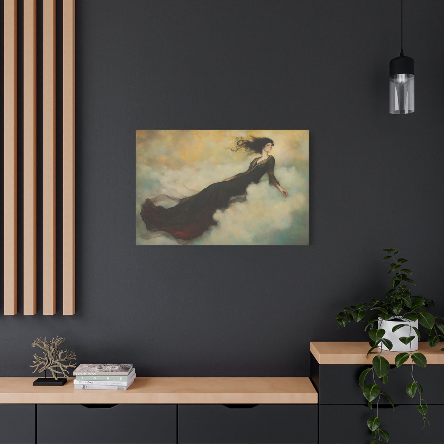 Dreams on Velvet Canvas Print