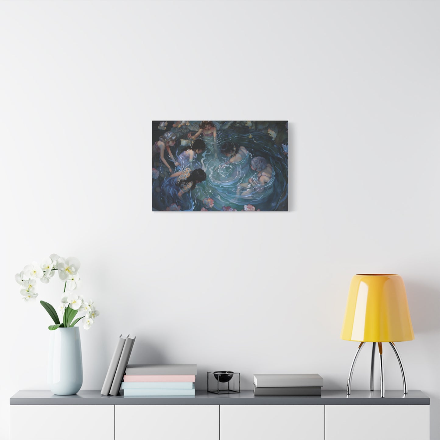 Ripples of Life Canvas Print