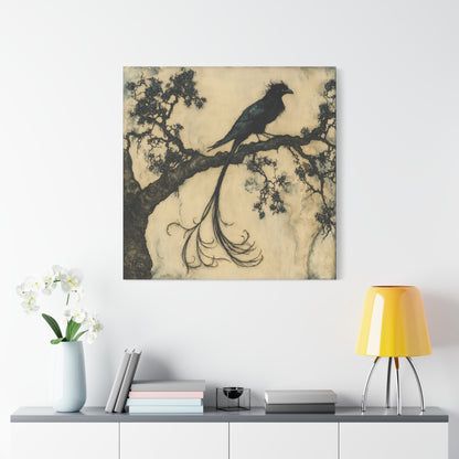 Perched Serenity Canvas Print