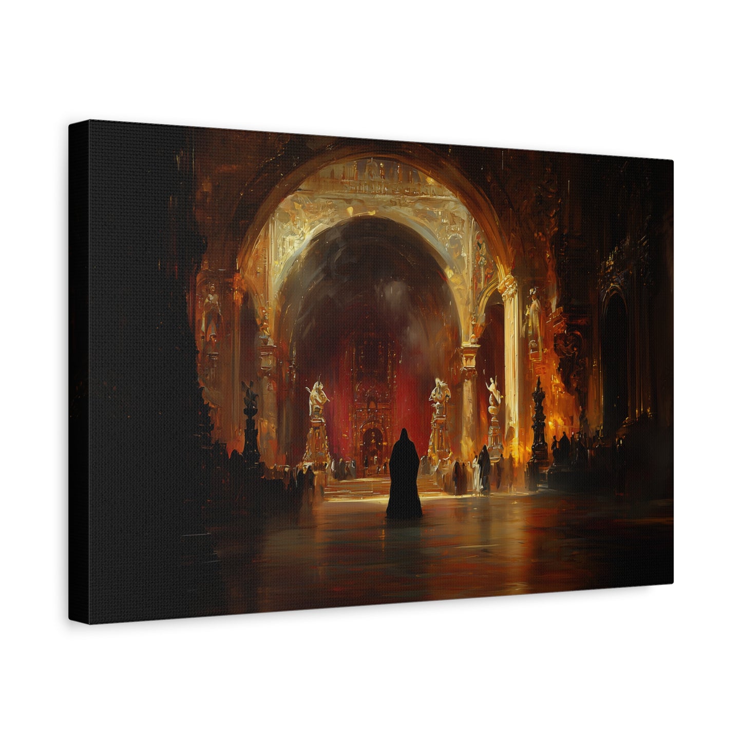 The Cathedral's Whisper Canvas Print