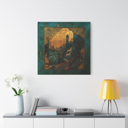 Silent Watchers Canvas Print