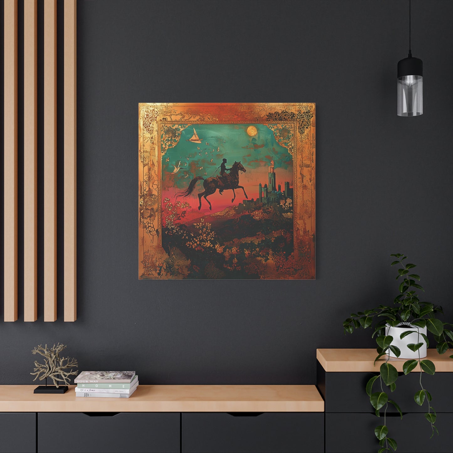 Twilight's Herald Canvas Print