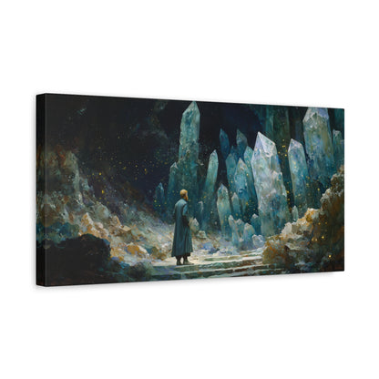 Frozen Path Canvas Print