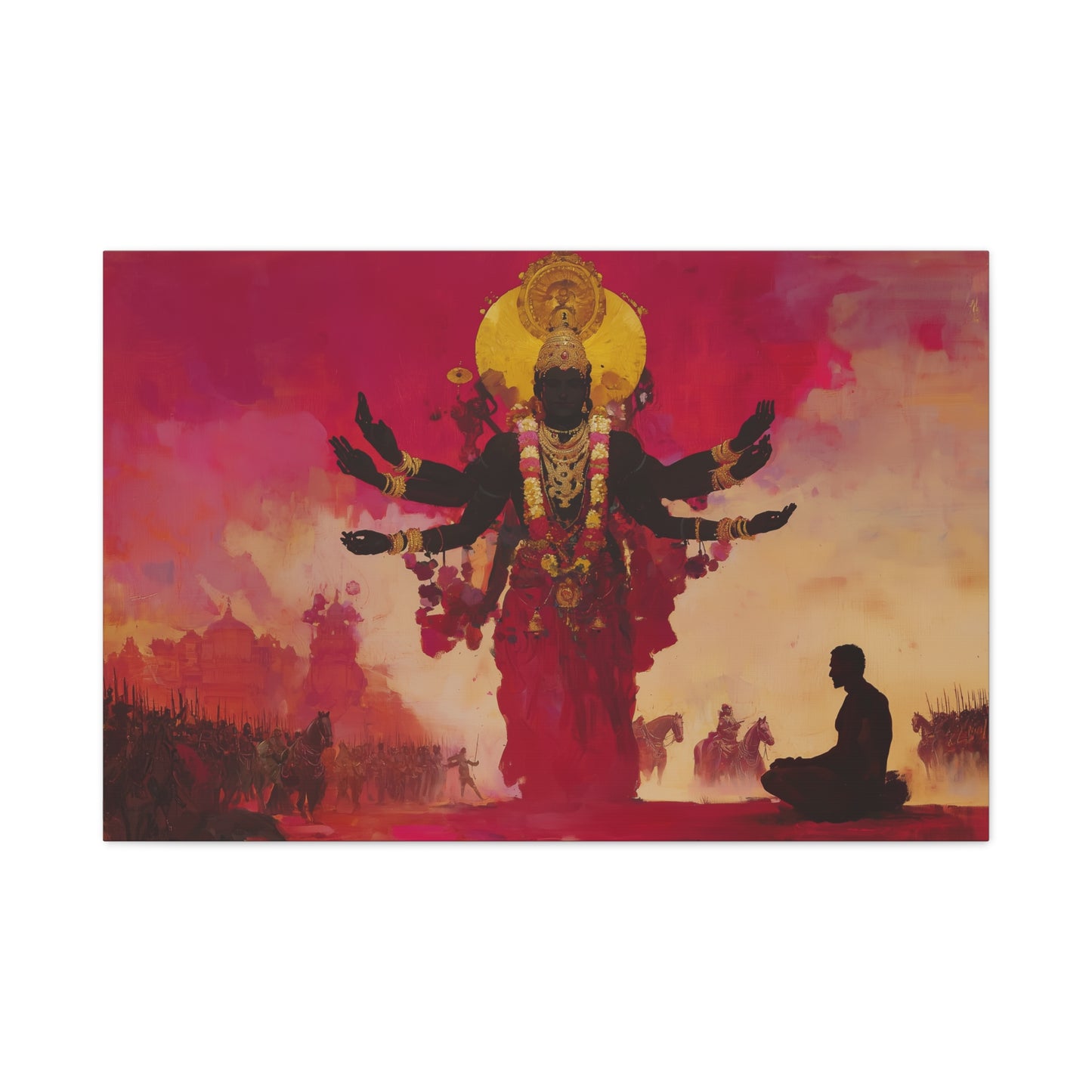 Gods and Men Canvas Print