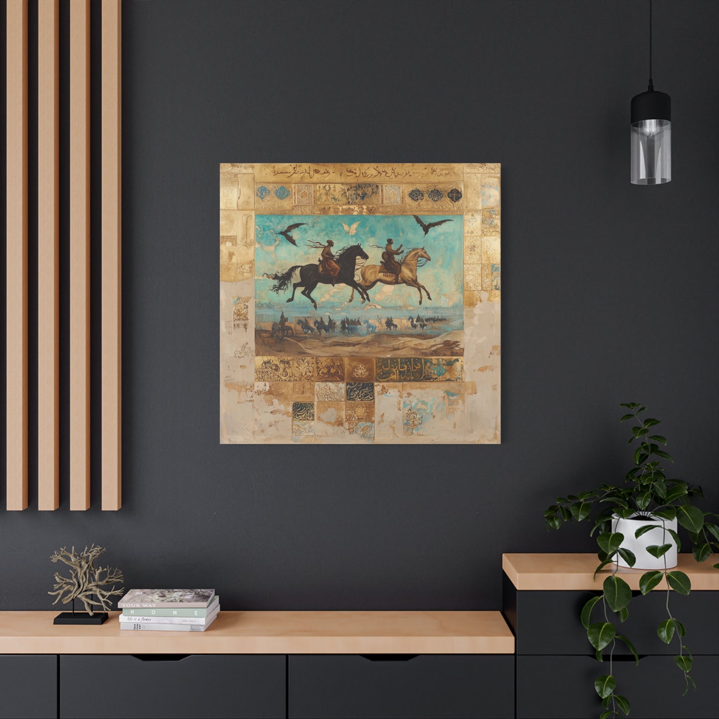 Eldritch Cavalcade Canvas Print