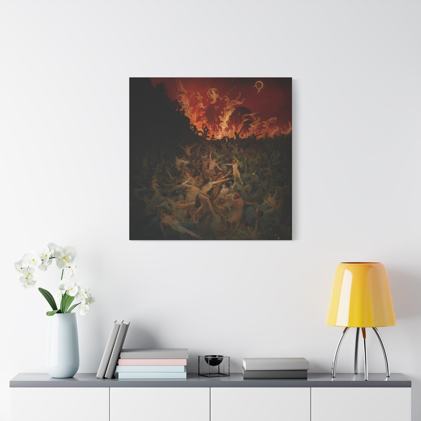 The Frantic Wail Canvas Print