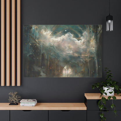 Sacred Hall Canvas Print