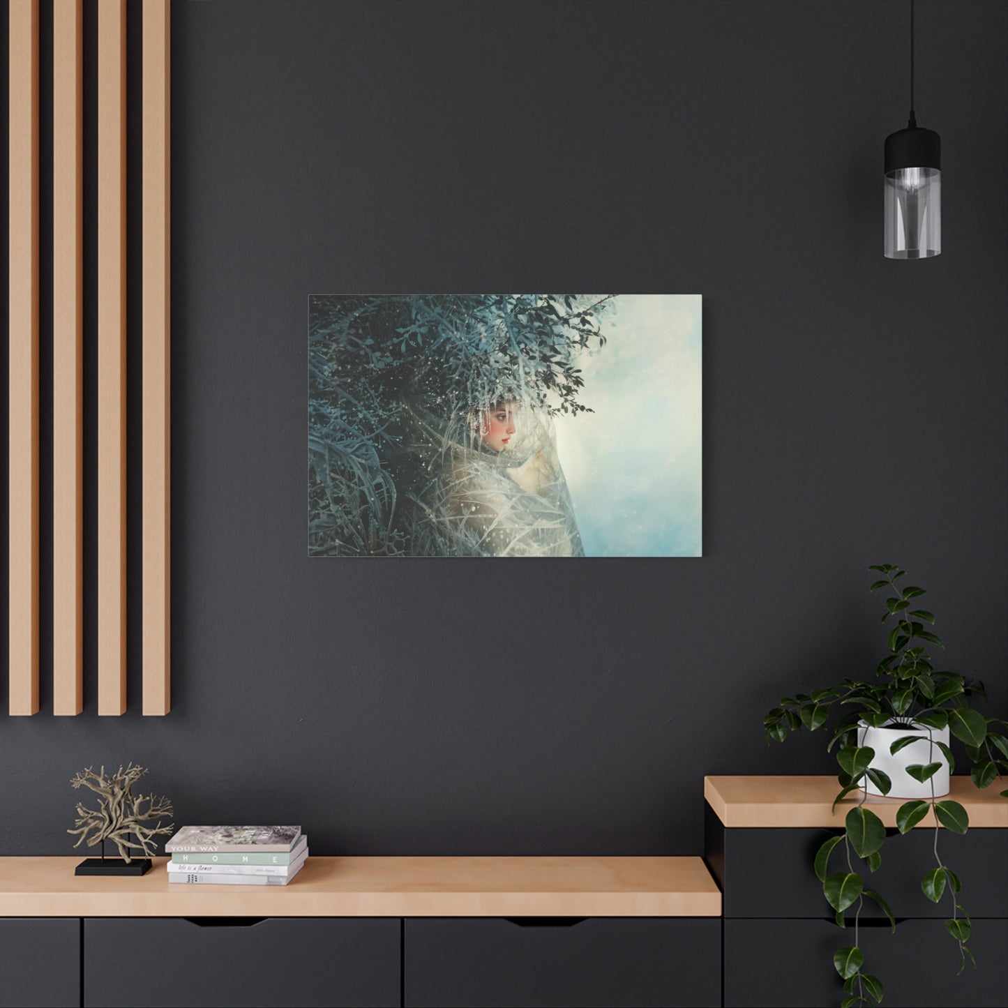 Cold Silence Canvas Print