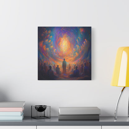 Silent Communion Canvas Print