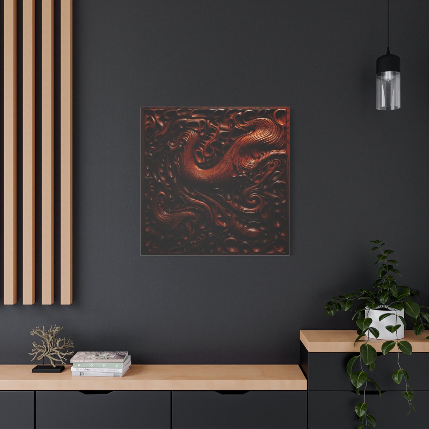 Spirals of Being Canvas Print