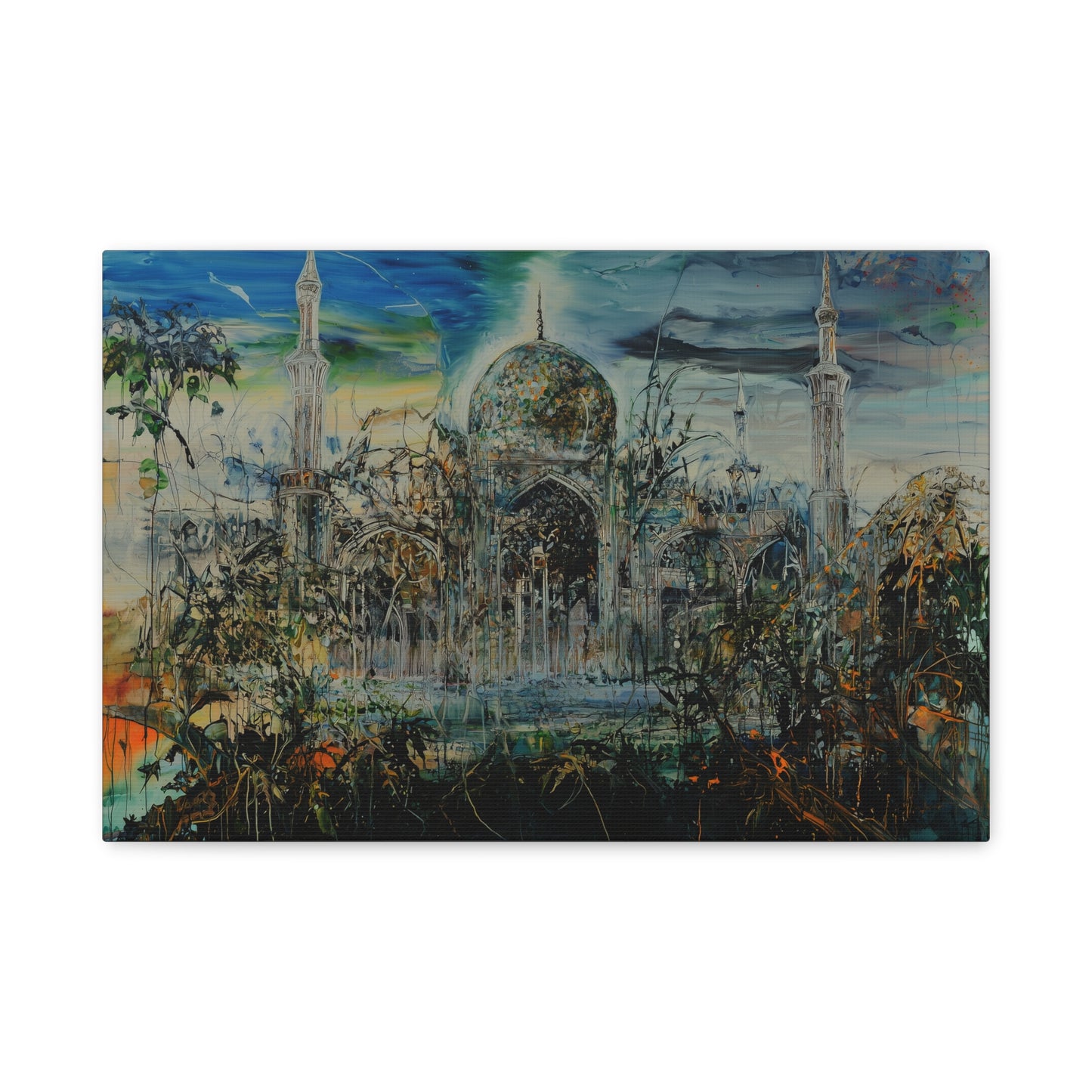 Serene Edifice Canvas Print