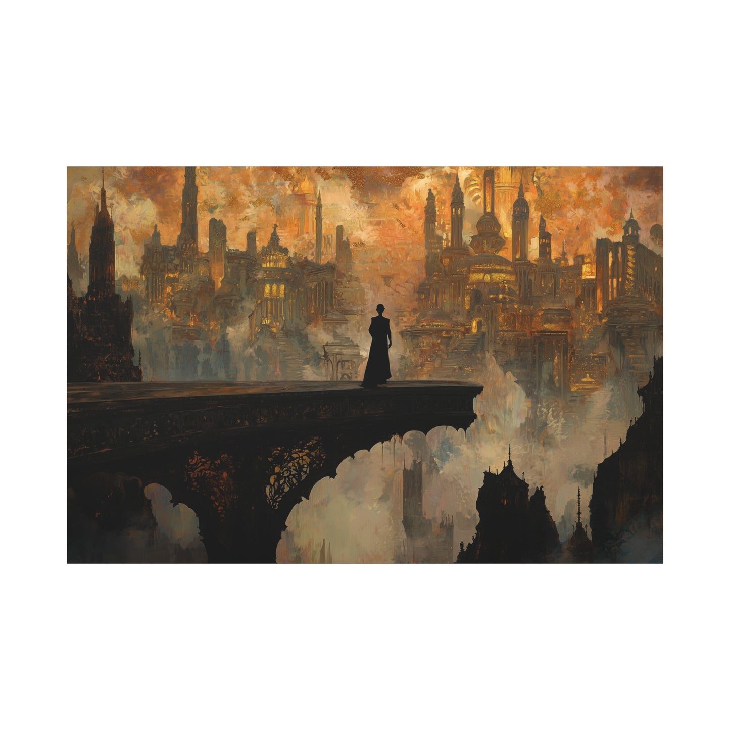 Whispered Citadel Canvas Print