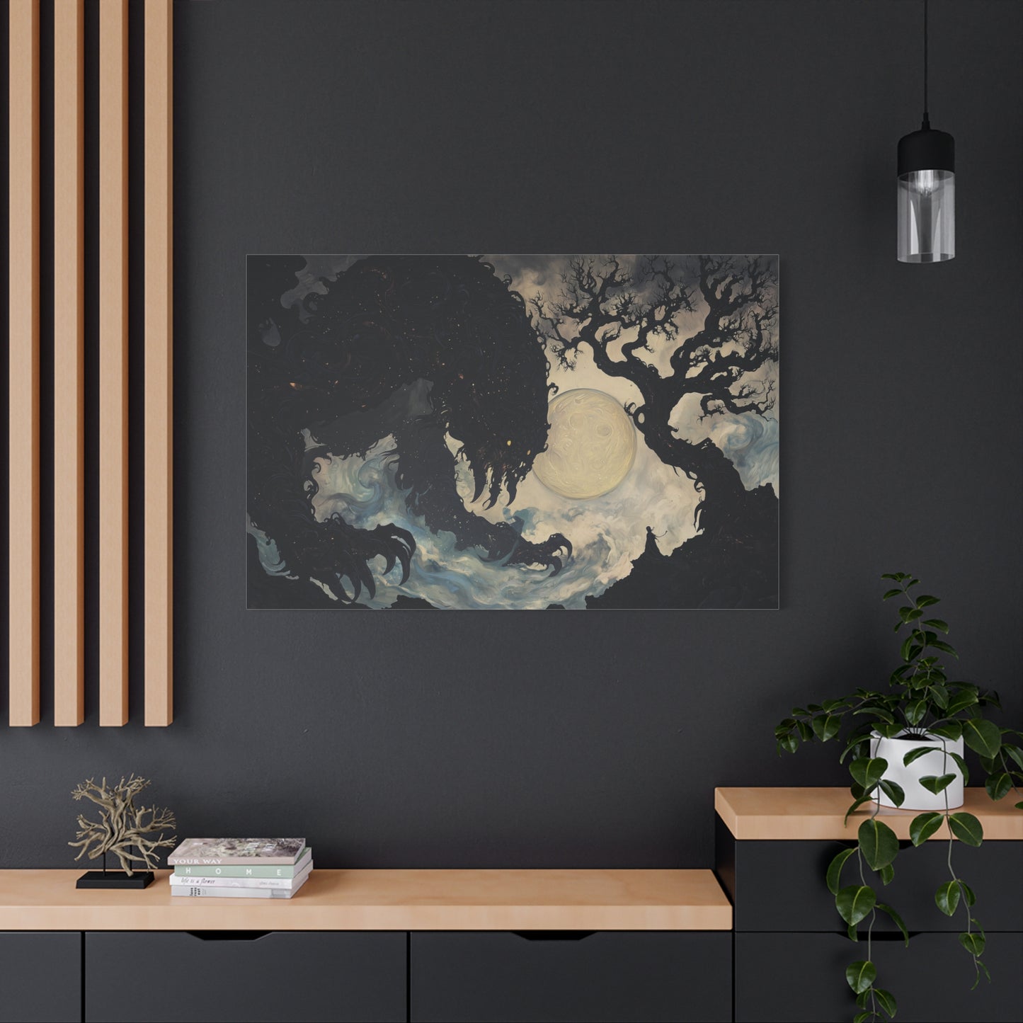 The Night's Lore Canvas Print