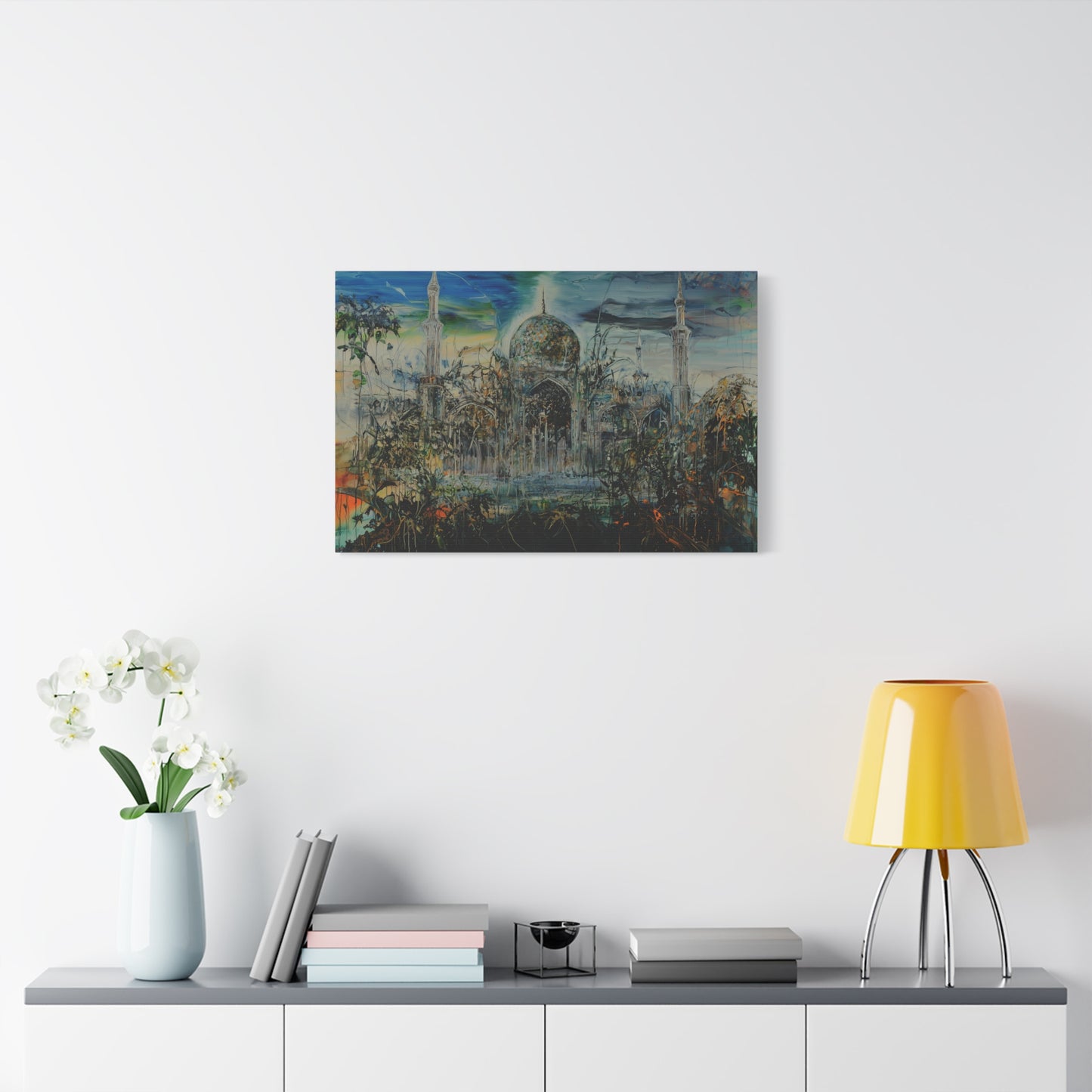 Serene Edifice Canvas Print