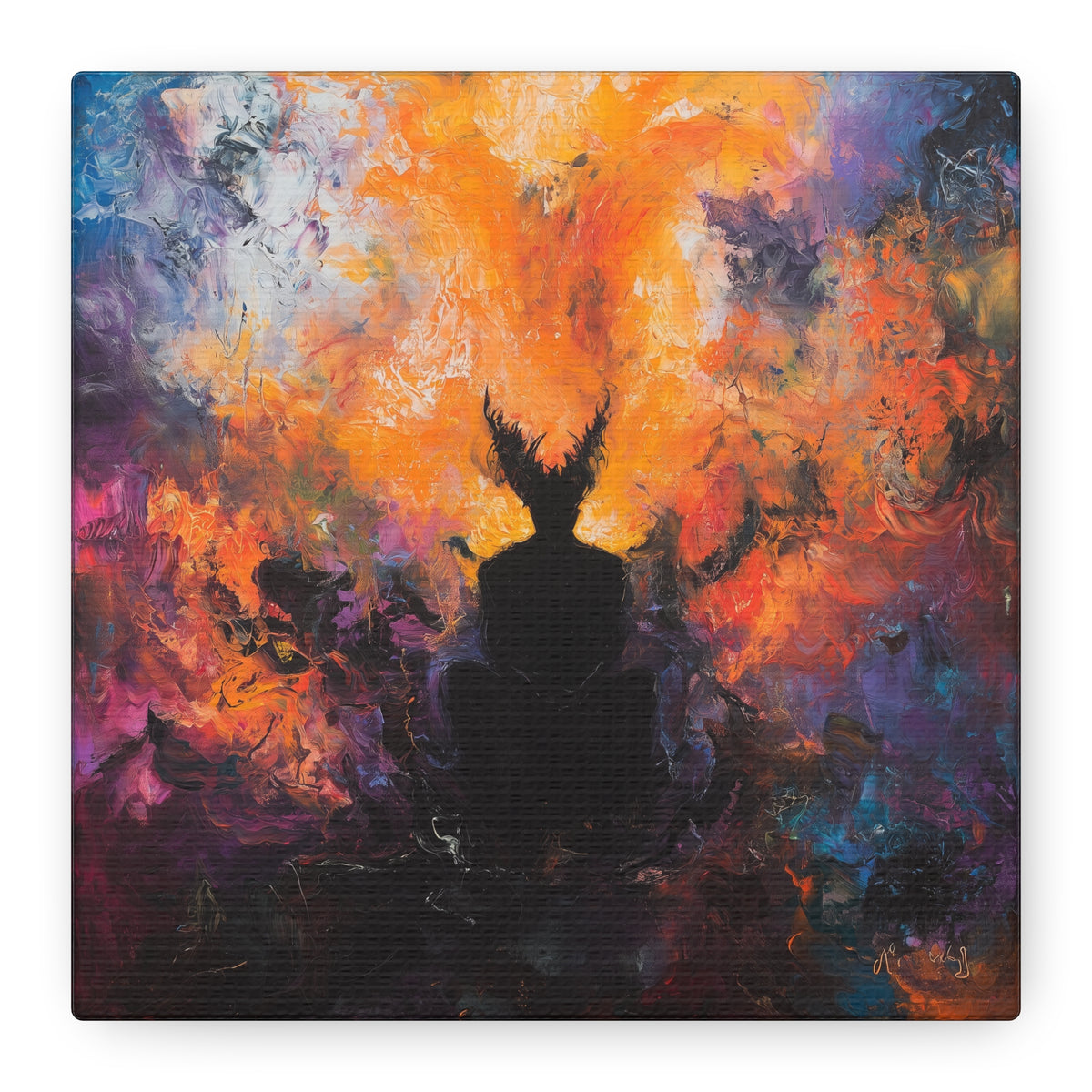 Whispers of the Abyss Canvas Print