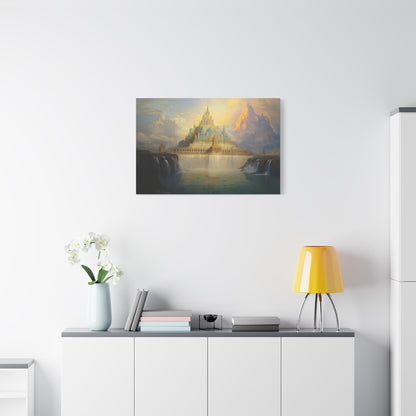 Valinor's Ascent Canvas Print