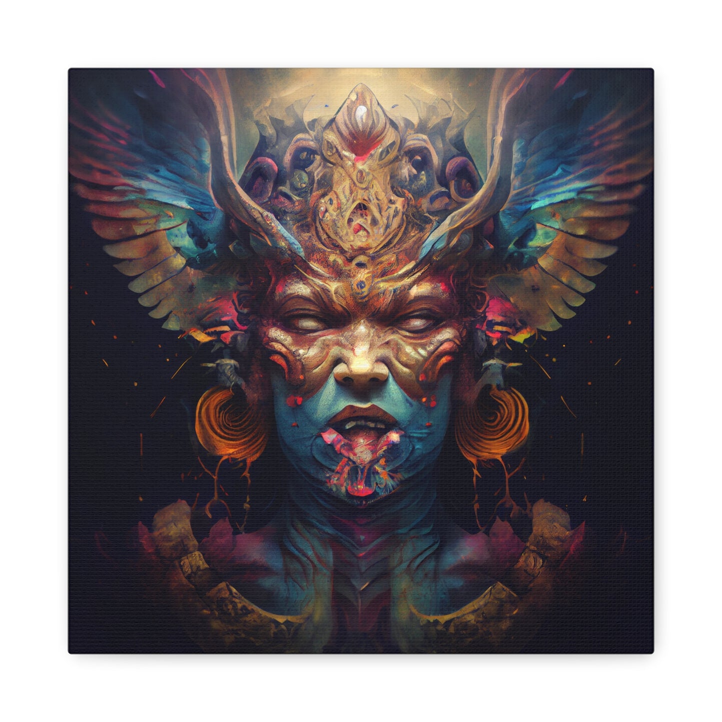 The Unseen Face Canvas Print