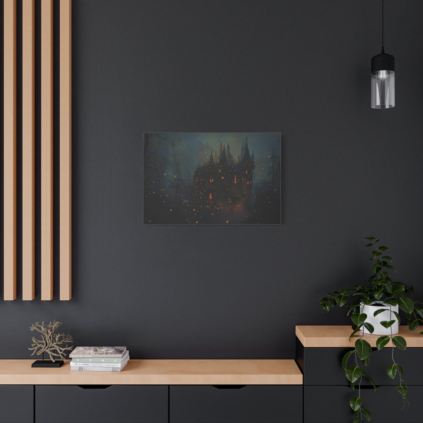 Towers of Twilight Canvas Print