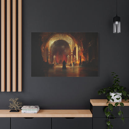 The Cathedral's Whisper Canvas Print