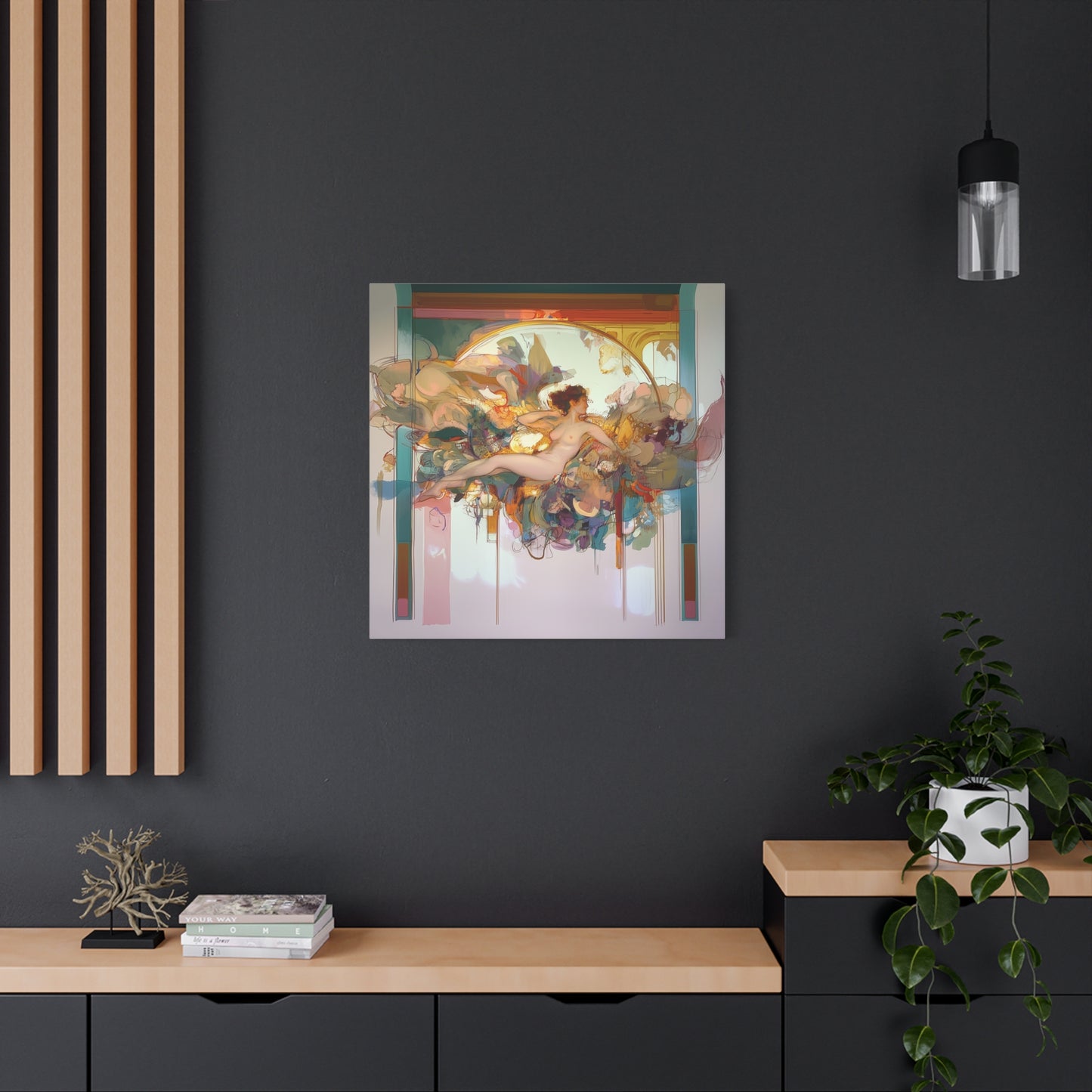 The Dreaming Muse Canvas Print